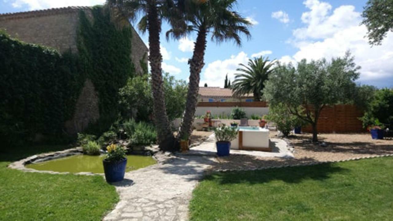 Au Jardin D'Amphora Bed & Breakfast Ginestas Exterior photo